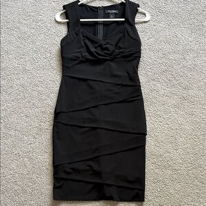 Elegant Black Sleeveless Dress